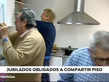 Jubilados obligados a compartir piso Jubilados obligados a compartir piso