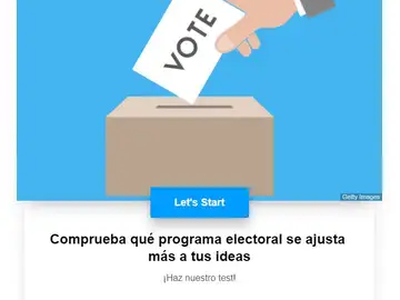 Test sobre los programas electorales Test sobre los programas electorales