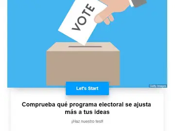 Test sobre los programas electorales Test sobre los programas electorales