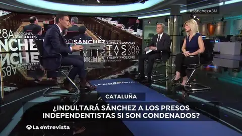 Pedro Sánchez sobre indultos: "reprochado y ha reprobado la actitud y la estrategia de los independentistas por irresponsables" Pedro Sánchez sobre indultos: "reprochado y ha reprobado la actitud y la estrategia de los independentistas por irresponsables"