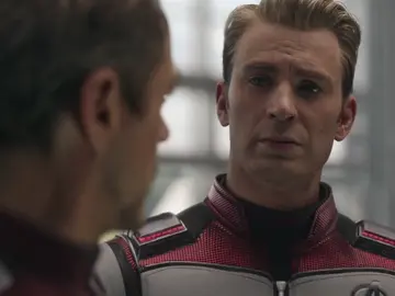Capitán América y Iron Man en 'Vengadores: Endgame' Capitán América y Iron Man en 'Vengadores: Endgame'