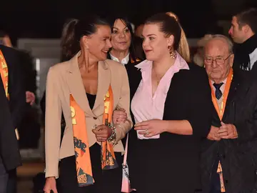 Estefania de Mónaco junto a su hija Camille el pasado enero Estefania de Mónaco junto a su hija Camille el pasado enero