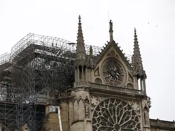 Imagen de Notre Dame tras el incendio Imagen de Notre Dame tras el incendio