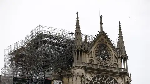 Imagen de Notre Dame tras el incendio Imagen de Notre Dame tras el incendio