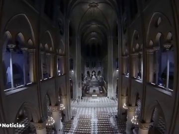 Pasea por el interior de Notre Dame tal y como estaba antes del incendio