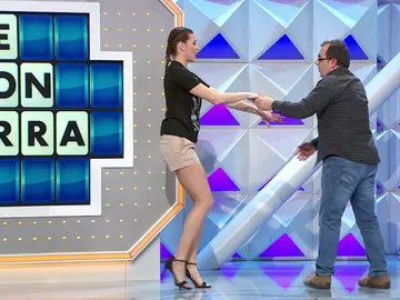 Laura Moure, perfecta pareja de baile de Javi Laura Moure, perfecta pareja de baile de Javi