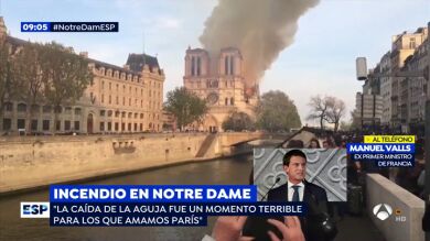 Manuel Valls, conmovido por 