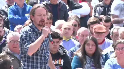Pablo Iglesias pide el voto progresista para presionar al PSOE y formar un gobierno que "piense en la gente" Pablo Iglesias pide el voto progresista para presionar al PSOE y formar un gobierno que "piense en la gente"
