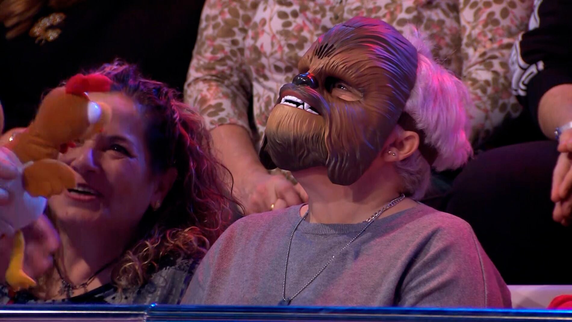 La sorprendente visita de Chewbacca en &lsquo;&iexcl;Ahora caigo!'