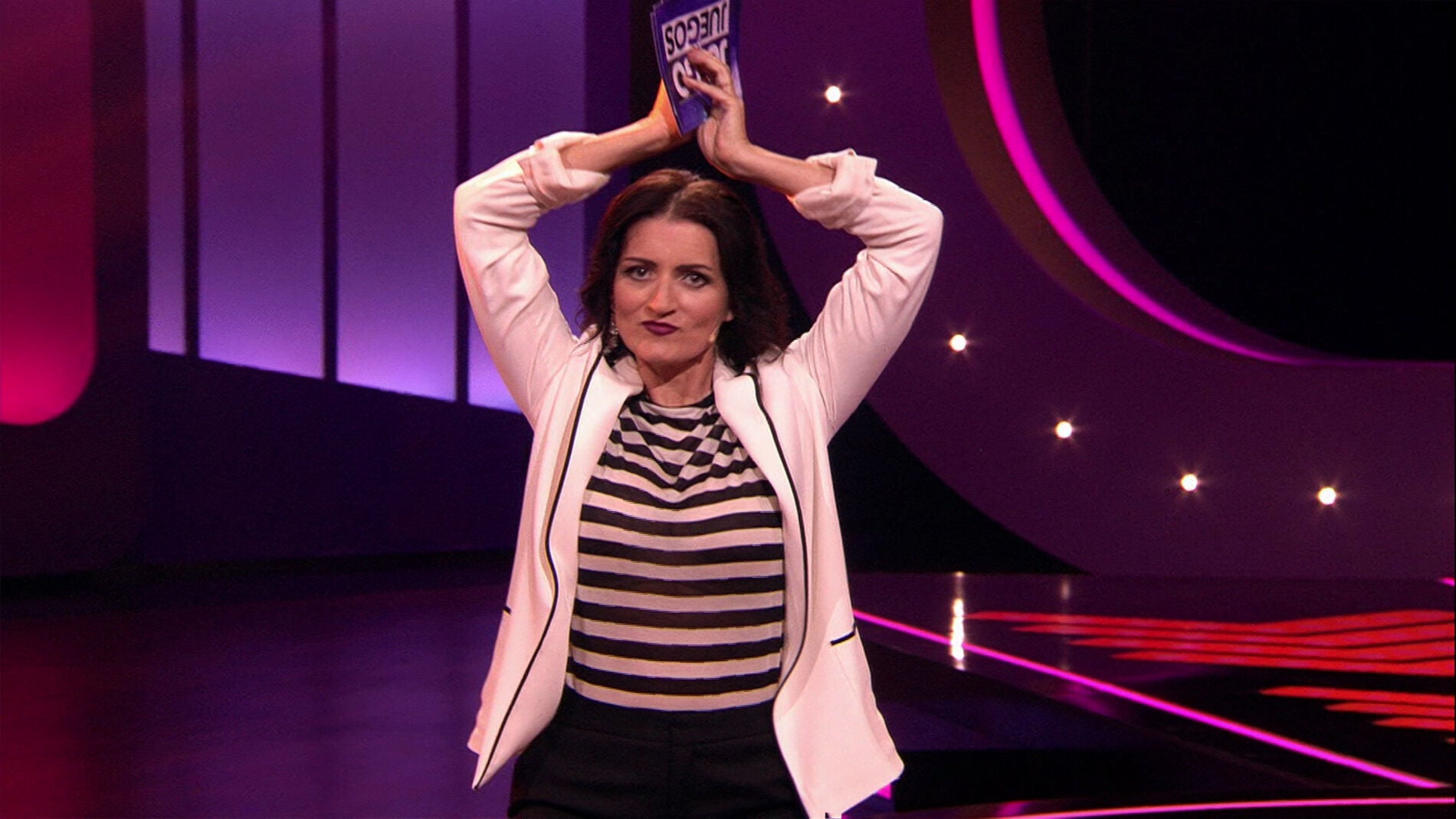 El viernes en un nuevo programa de 'Juego de juegos': mucho baile y terror&iacute;ficos gritos entre los concursantes