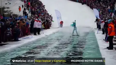 Competición de esquí en Rusia Competición de esquí en Rusia