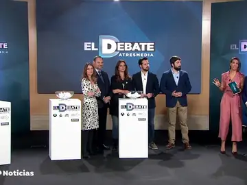 Atresmedia readapta a cuatro 'El debate' tras la decisión de la Junta Electoral Atresmedia readapta a cuatro 'El debate' tras la decisión de la Junta Electoral