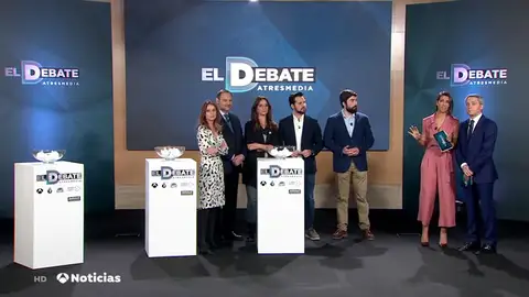 Atresmedia readapta a cuatro 'El debate' tras la decisión de la Junta Electoral Atresmedia readapta a cuatro 'El debate' tras la decisión de la Junta Electoral