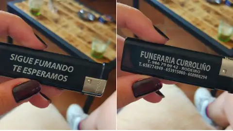 Imagen del mechero Imagen del mechero