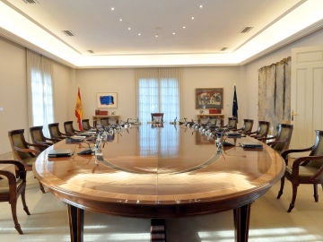 Sala de reuniones del Consejo de Ministros