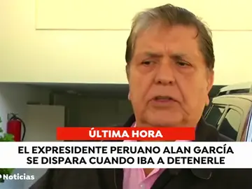 Alan García, expresidente peruano, se dispara al ser detenido por un caso de corrupción Alan García, expresidente peruano, se dispara al ser detenido por un caso de corrupción