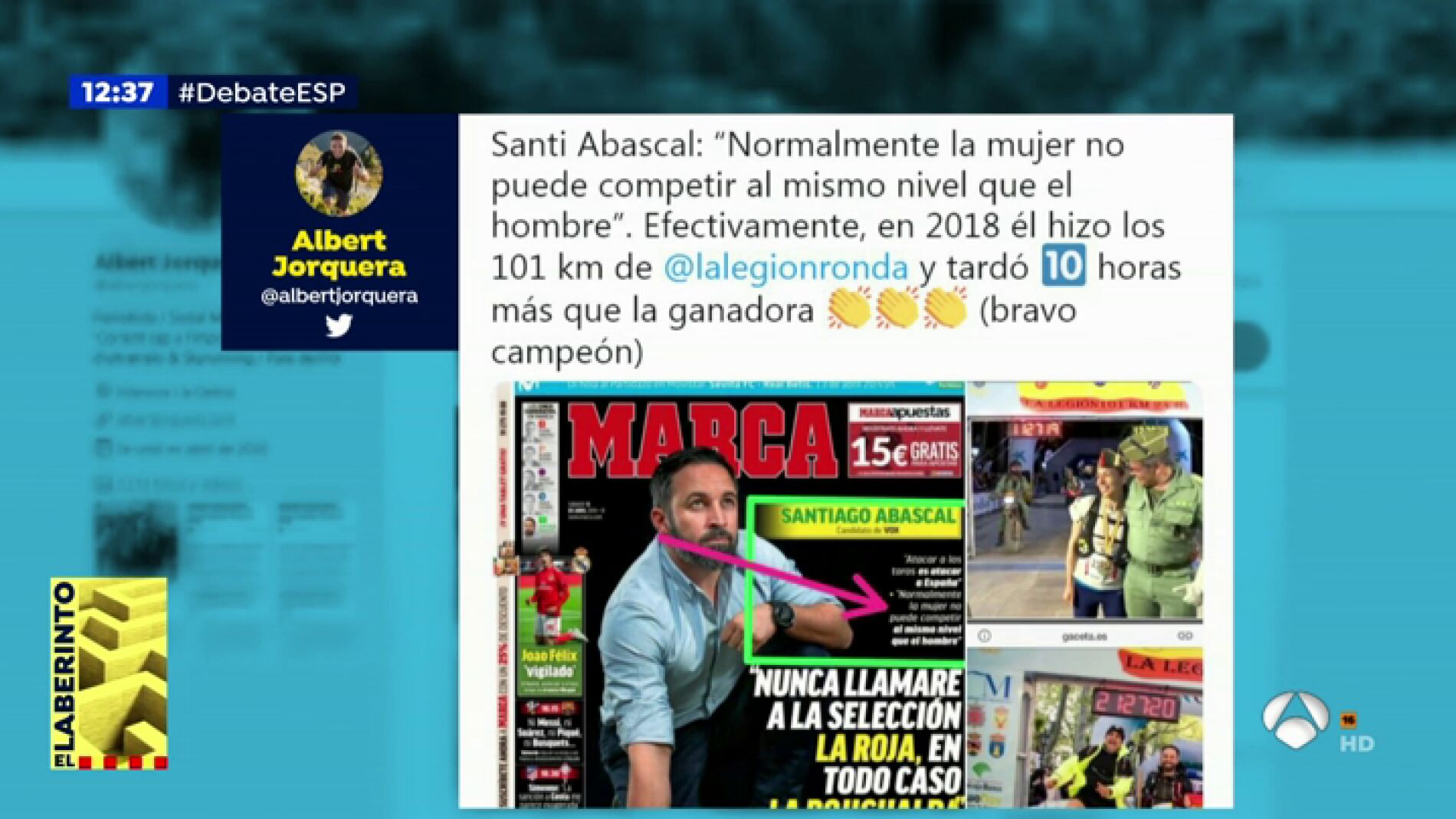 El 'zasca' a Santiago Abascal