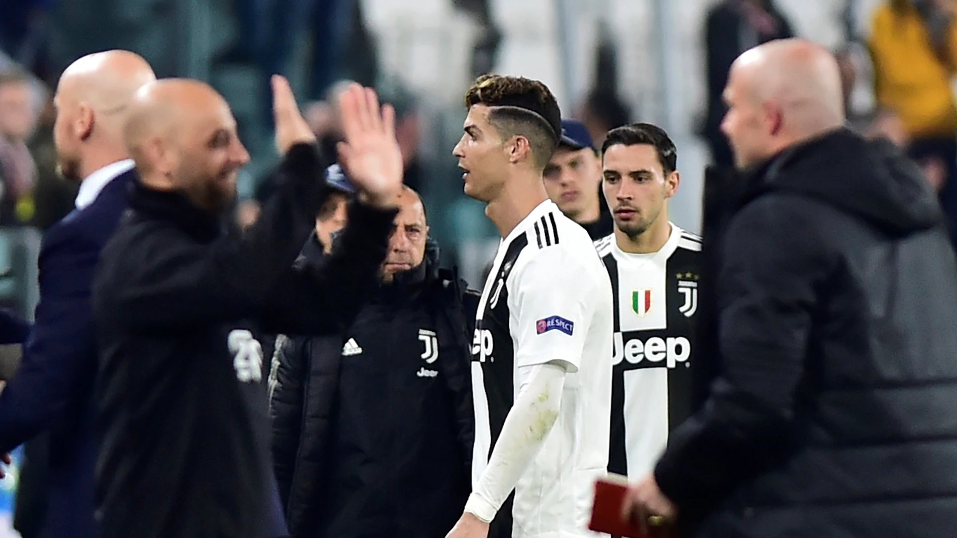 Cristiano Ronaldo, tras caer eliminado en Champions Cristiano Ronaldo, tras caer eliminado en Champions