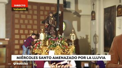 Las lluvias dejan a varias procesiones sin salir en este Miércoles Santo