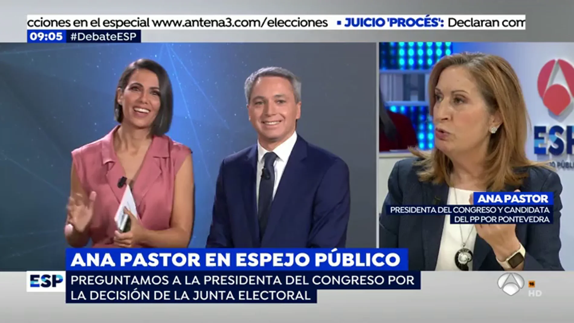 Ana Pastor en 'Espejo Público'