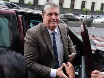 El expresidente peruano Alan García El expresidente peruano Alan García