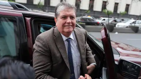 El expresidente peruano Alan García El expresidente peruano Alan García