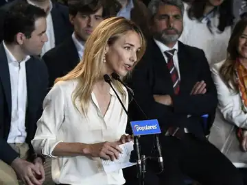 Cayetana Álvarez de Toledo en un acto del PP Cayetana Álvarez de Toledo en un acto del PP