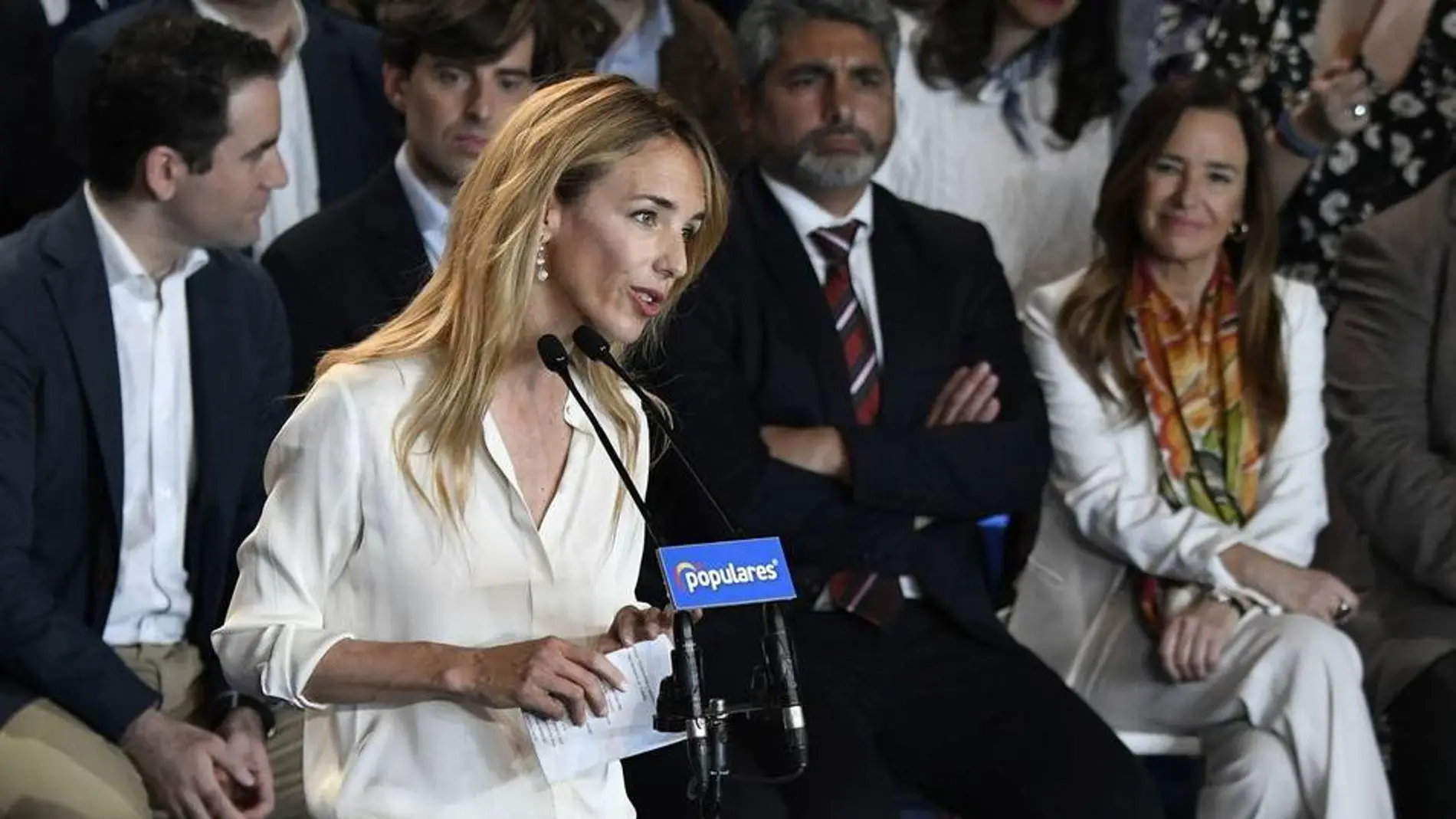 Cayetana Álvarez de Toledo en un acto del PP Cayetana Álvarez de Toledo en un acto del PP