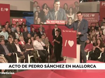Sánchez llama a la movilización y pide que no se confíen: "la victoria depende de un solo voto"