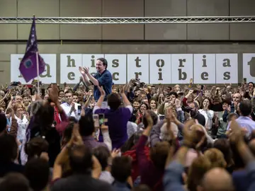 El líder de Podemos, Pablo Iglesias El líder de Podemos, Pablo Iglesias
