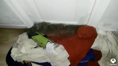 Aguas fecales entran en las viviendas de Escaleritas