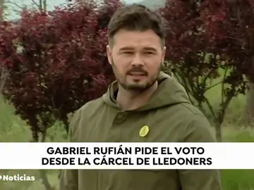 Rufián protagoniza un mitin en la cárcel de Lledoners Rufián protagoniza un mitin en la cárcel de Lledoners