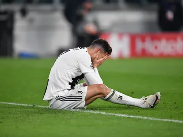 Cristiano Ronaldo se lamenta Cristiano Ronaldo se lamenta