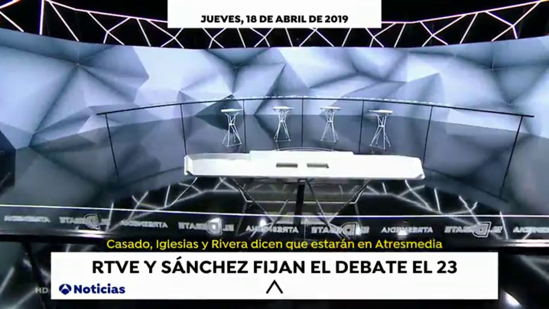 Las tres noticias