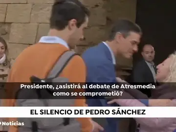 Sánchez se aferra a debatir el día 23 en RTVE y dice que todos pueden ese día Sánchez se aferra a debatir el día 23 en RTVE y dice que todos pueden ese día