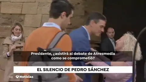 Sánchez se aferra a debatir el día 23 en RTVE y dice que todos pueden ese día Sánchez se aferra a debatir el día 23 en RTVE y dice que todos pueden ese día