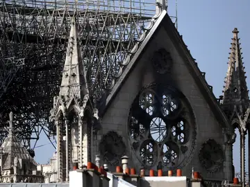 Consecuencias del fuego en la catedral de Notre Dame Consecuencias del fuego en la catedral de Notre Dame