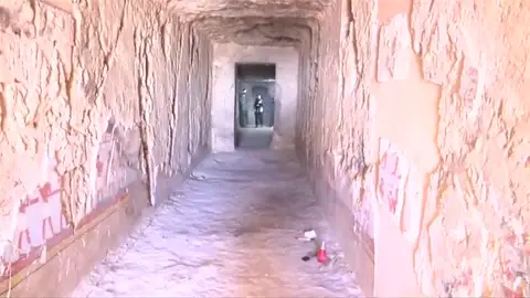 Abren en Egipto el enterramiento más grande descubierto en el necrópolis de Luxor Abren en Egipto el enterramiento más grande descubierto en el necrópolis de Luxor