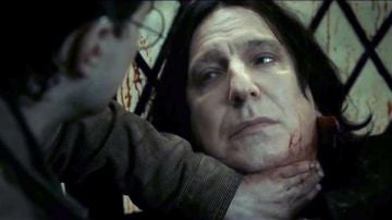 Snape y Harry Potter en 'Las Reliquias de la Muerte' Snape y Harry Potter en 'Las Reliquias de la Muerte'