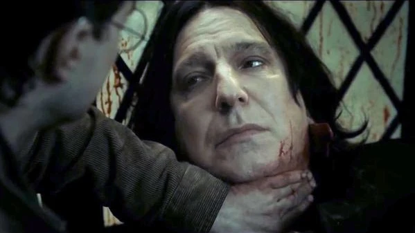 Snape y Harry Potter en 'Las Reliquias de la Muerte' Snape y Harry Potter en 'Las Reliquias de la Muerte'