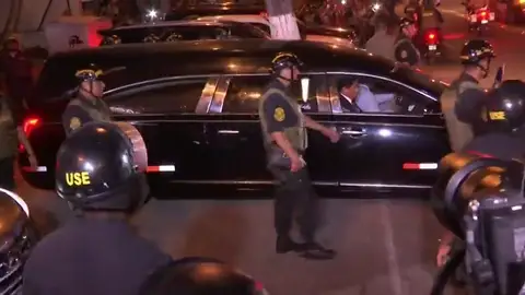 Multitudinario adiós a Alan García en Perú Multitudinario adiós a Alan García en Perú