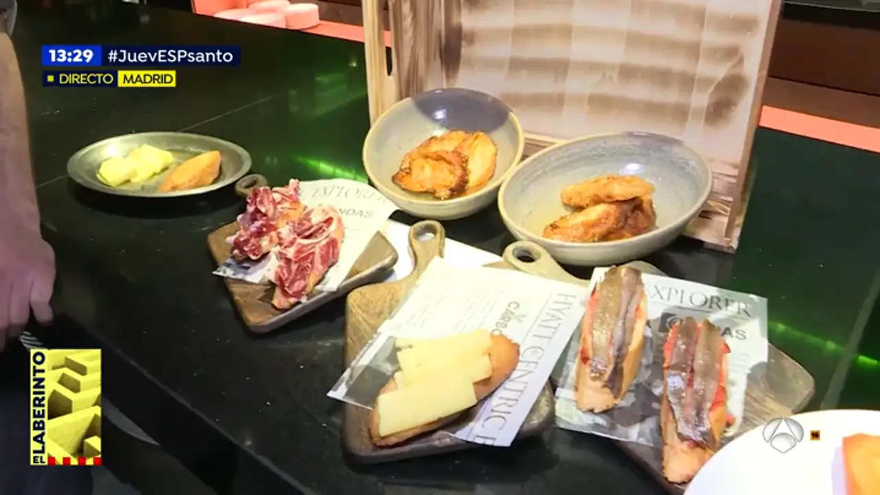 Así son las deliciosas torrijas saladas de sardinas, boquerones o anchoas que prepara Raúl Gordillo
