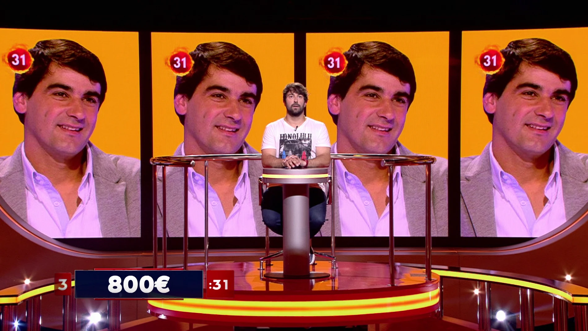 Los famosos juegan una mala pasada a Jorge que consigue unos escasos 5.000 euros en 'Juego de juegos'