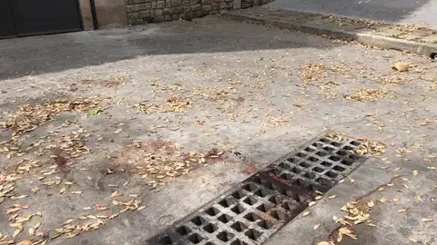 Lugar donde ocurrió la agresión de Barcelona Lugar donde ocurrió la agresión de Barcelona