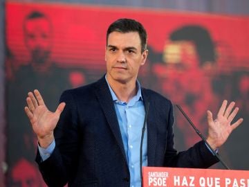 El presidente del Gobierno y candidato socialista a las elecciones del próximo 28 de abril, Pedro Sánchez