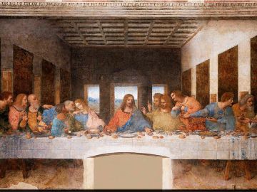 La última cena de Leonardo Da Vinci