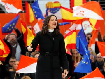 La portavoz nacional de Ciudadanos, Inés Arrimadas La portavoz nacional de Ciudadanos, Inés Arrimadas