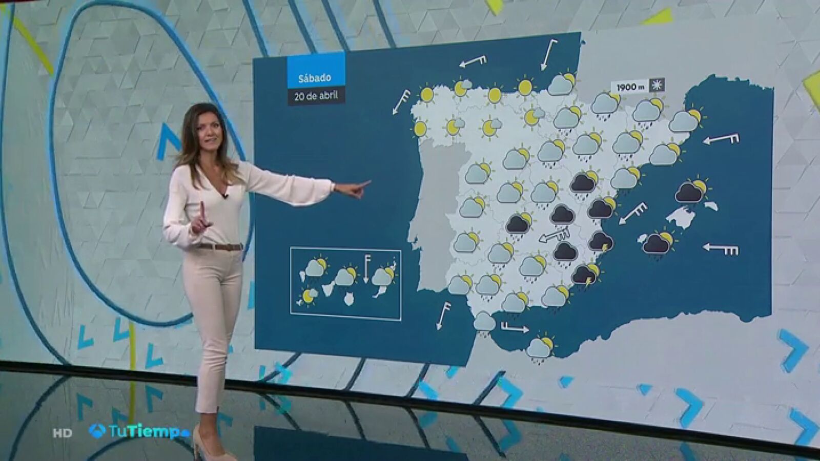 La Semana Santa sigue inestable este fin de semana, tendiendo a despejarse en el noroeste peninsular