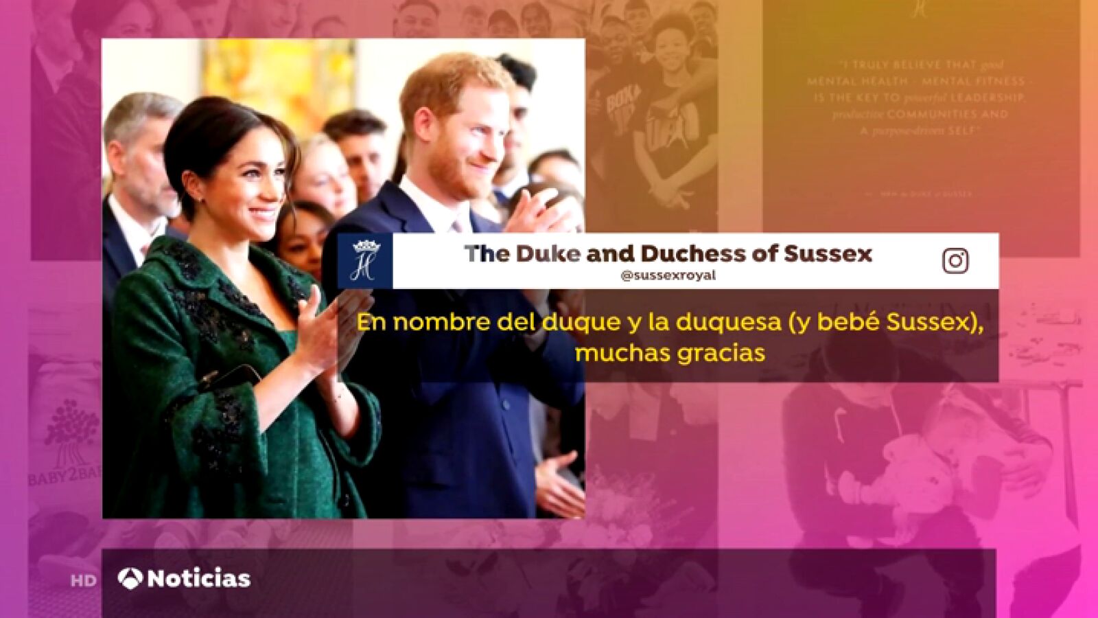 Intriga en Reino Unido ante el posible nacimiento del hijo del príncipe Harry y Meghan Markle