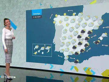 La inestabilidad se mantiene este Domingo de Resurrección en la mitad este peninsular y Baleares La inestabilidad se mantiene este Domingo de Resurrección en la mitad este peninsular y Baleares